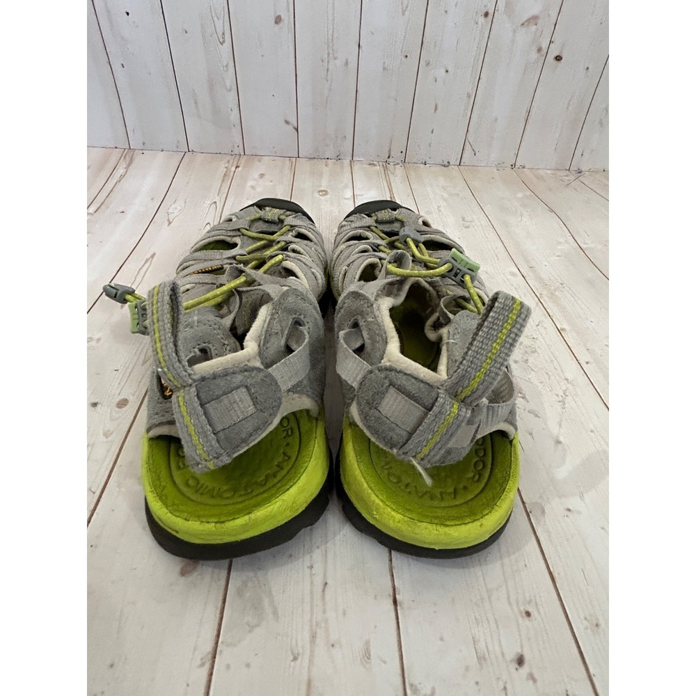 Keen Womens Waterproof Whisper Outdoor Hiking Gray Close Toe Sandals sz9 - Picture 2 of 7